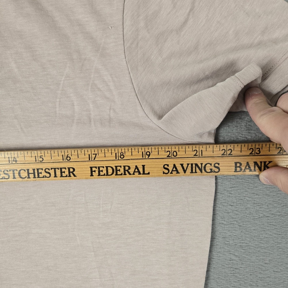Cuts Clothing Polo Shirt Mens XL Short Sleeve Curve Hem Stretch Casual *READ - Picture 9 of 9